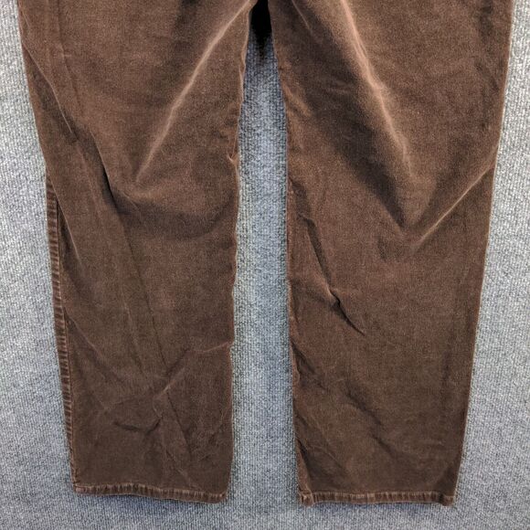 Charter Club Women's Corduroy Jeans Brown Plus Size 14 5-Pocket - Picture 7 of 10